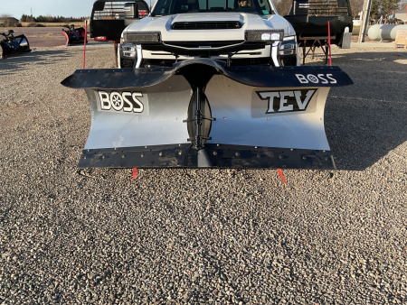 New 2025 BOSS 9-2 STAINLESS TEV Snow Plow
