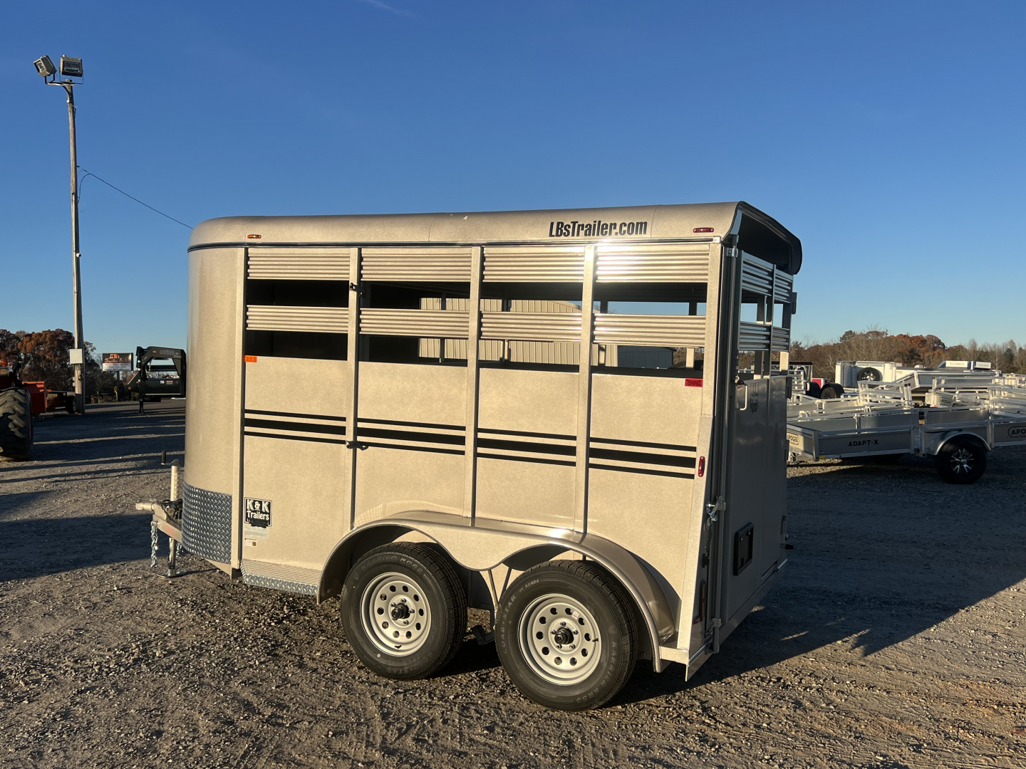 New 2026 Bee 12' BMP Stock Combo Trailer