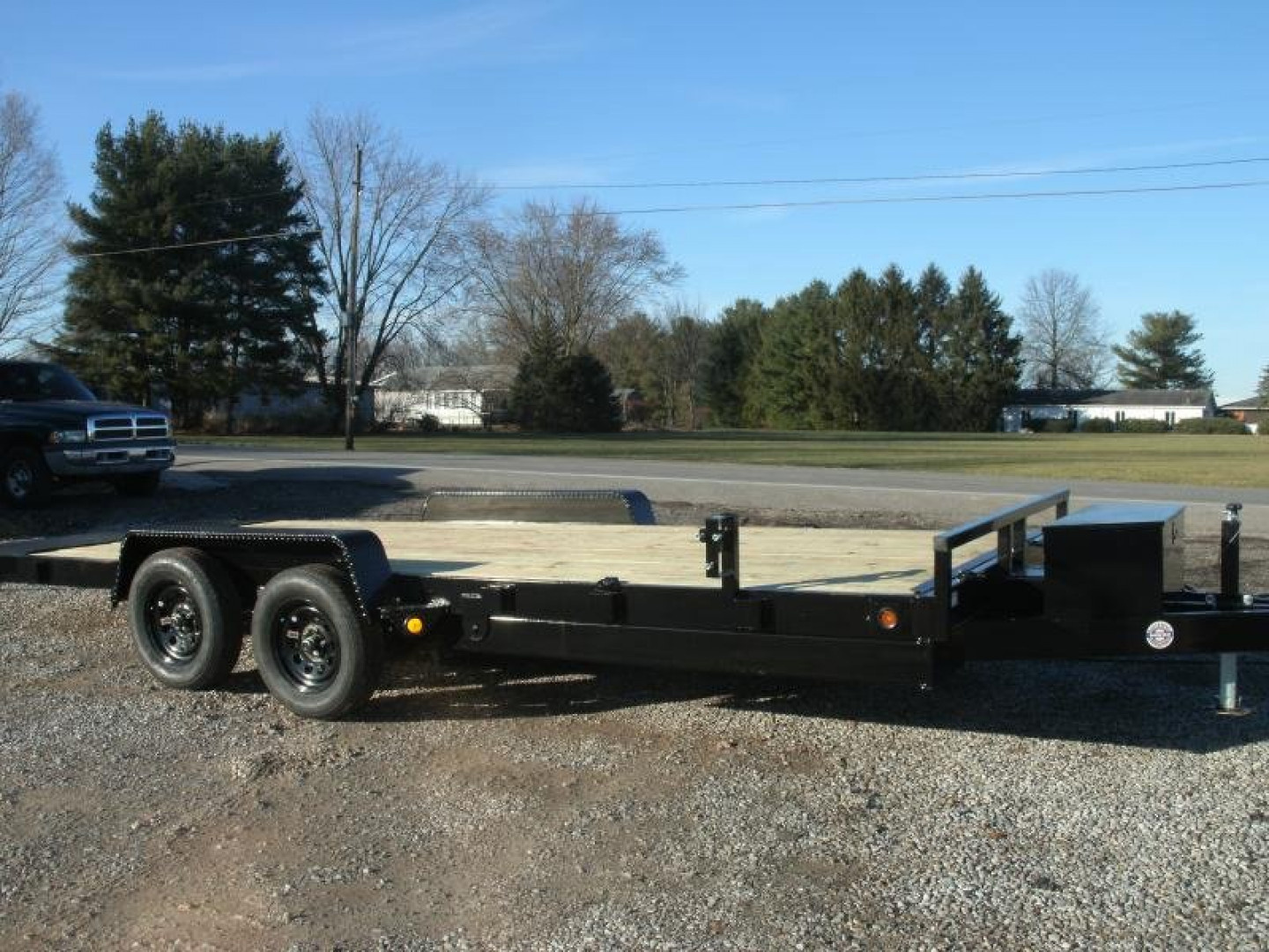 New 2026 Quality Steel and Aluminum 83 x 18 Tilt 7K Trailer