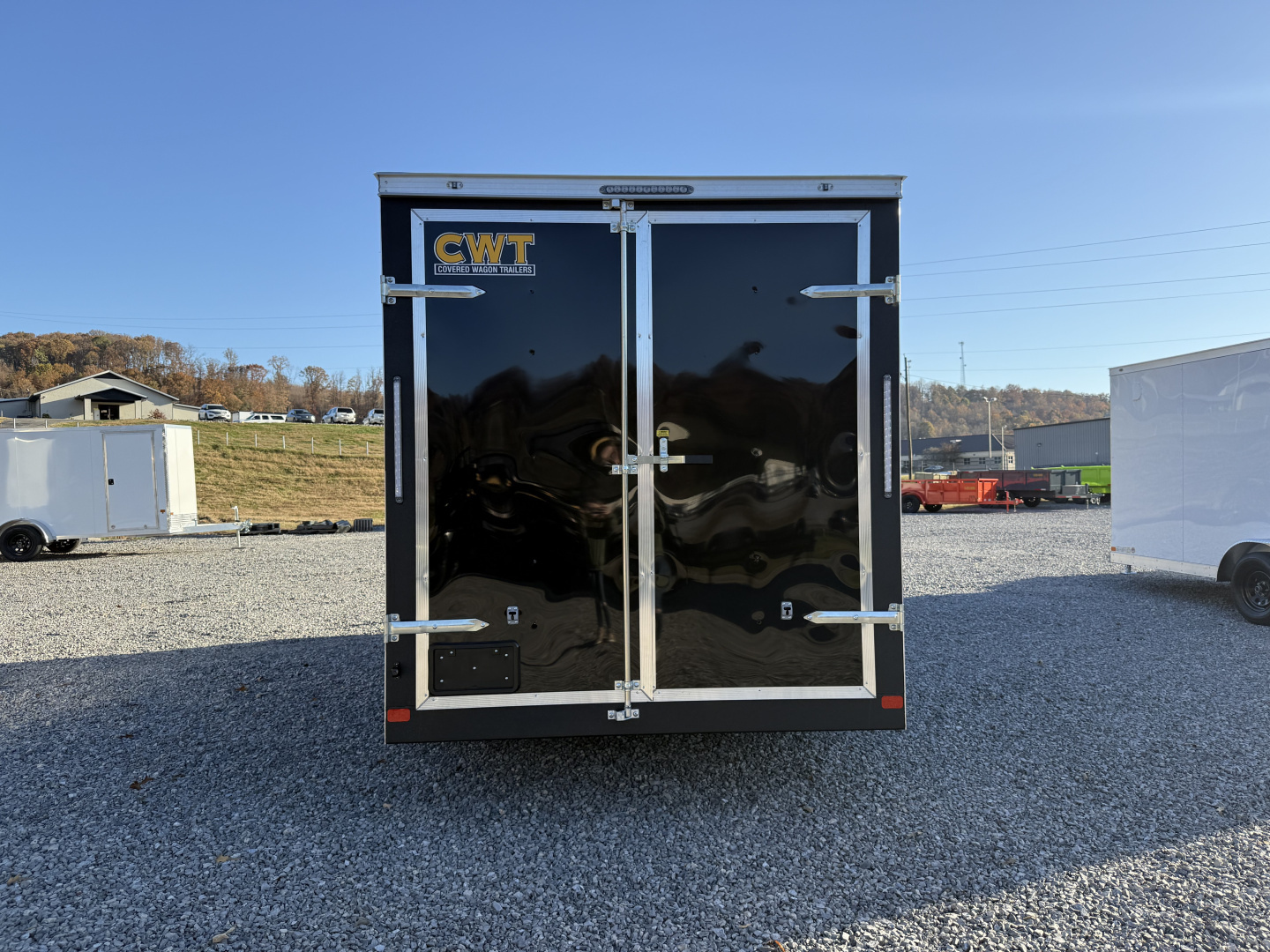 New 2026 Covered Wagon Trailers 7X16 TA2 7' W/ DBL DOORS POLY Cargo / Enclosed Trailer