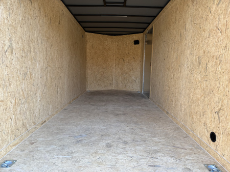New 2026 Covered Wagon Trailers 7X16 TA2 7' W/ DBL DOORS POLY Cargo / Enclosed Trailer