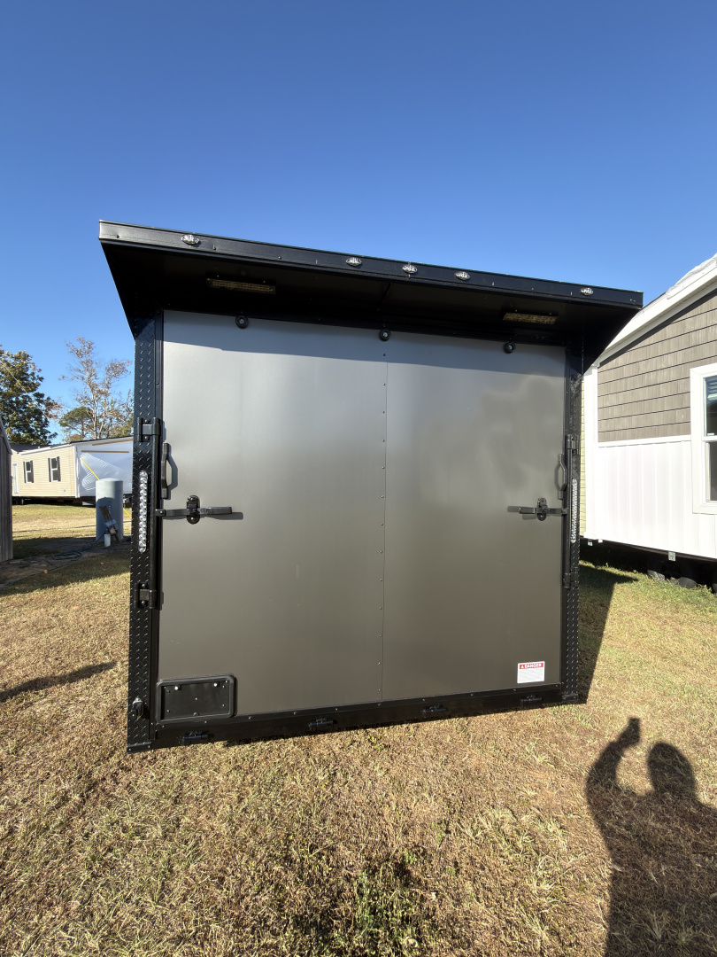 New 2026 Other 8.5x16TA 7' Tall .080 PolyCor Blackout Package Rear Wing Spoiler Cargo / Enclosed Trailer