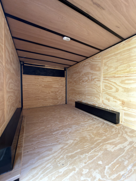 New 2026 Other 8.5x16TA 7' Tall .080 PolyCor Blackout Package Rear Wing Spoiler Cargo / Enclosed Trailer