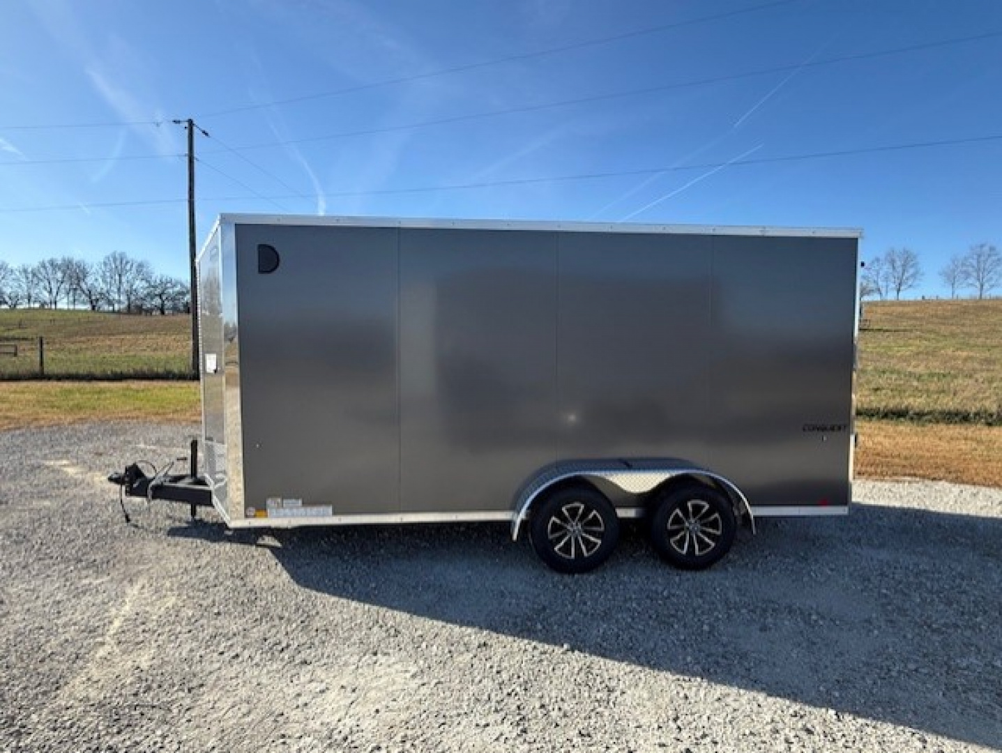 New 2026 Formula Trailers CONQUEST 7x16X84" .080 POLYCORE w/ RAMP DOOR Cargo / Enclosed Trailer