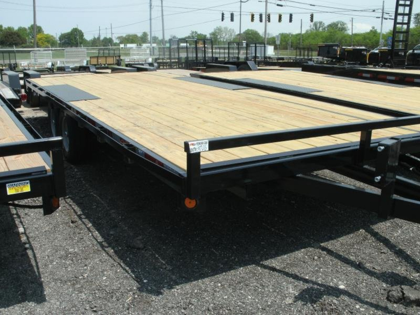 New 2026 Quality Steel and Aluminum 101 x 18 Deckover 7K Trailer