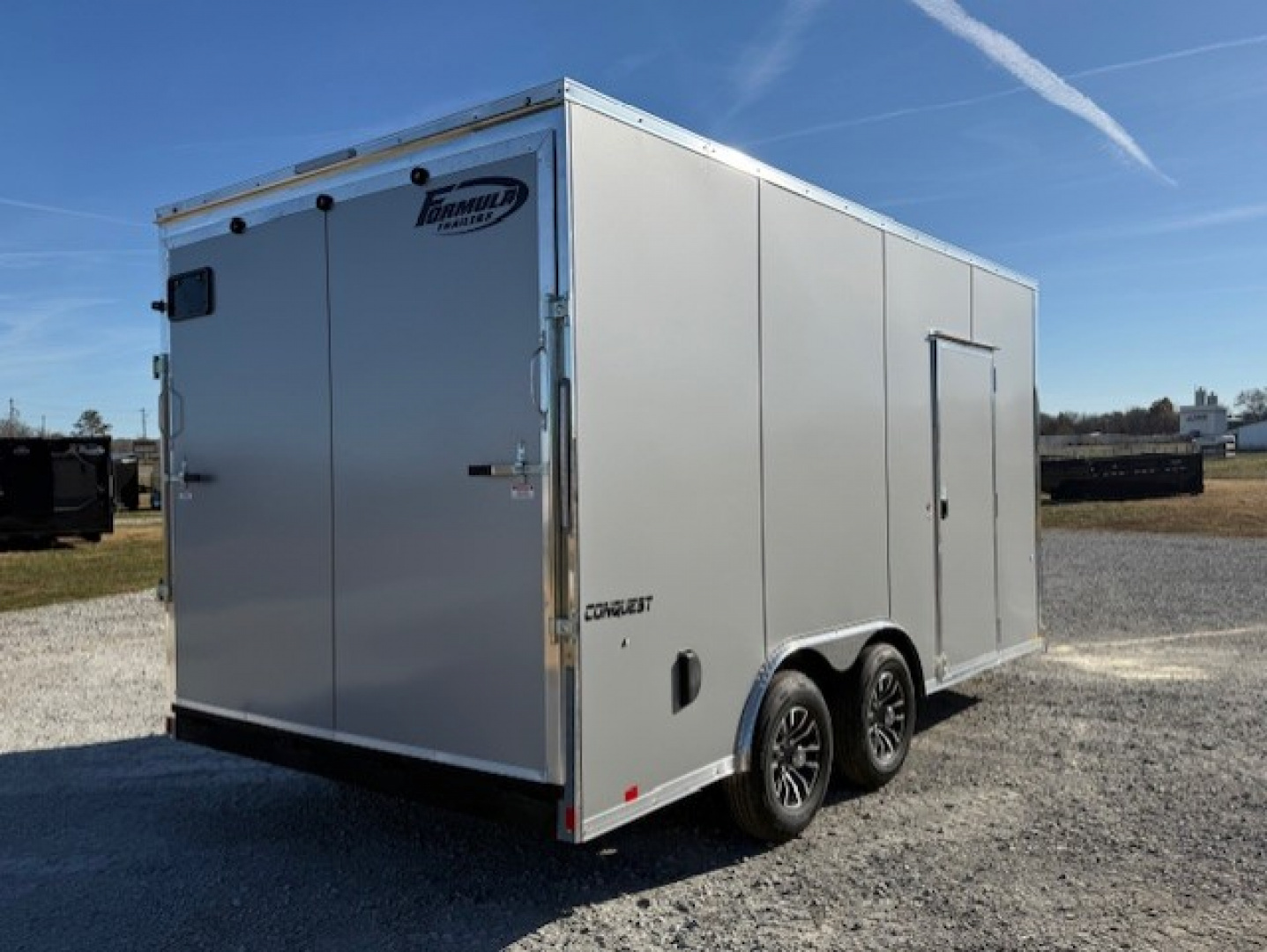 New 2026 Formula Trailers CONQUEST 8.5x16X90" .080 POLYCORE w/ RAMP DOOR Cargo / Enclosed Trailer