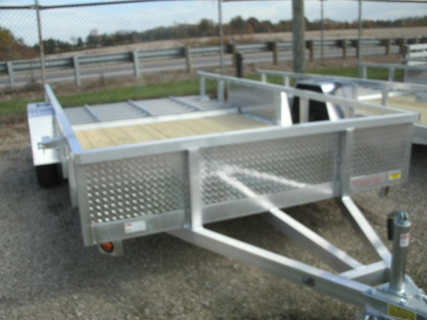 New 2026 Quality Steel and Aluminum 80 x 12 ALDXSA3.5K Utility Trailer