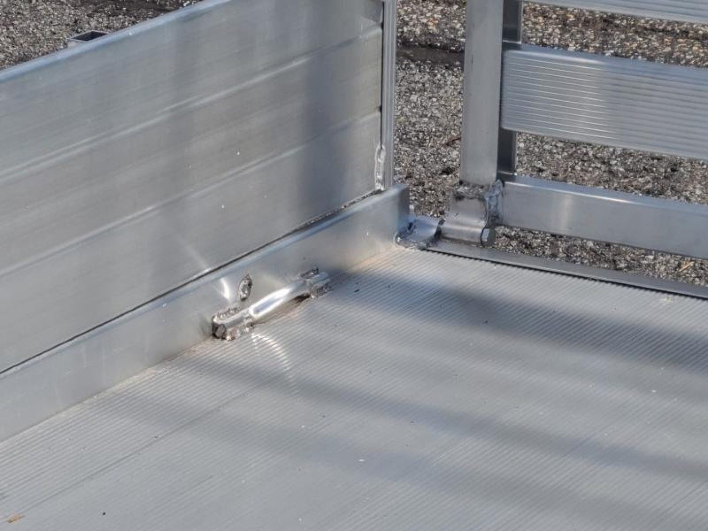 New 2026 Aluma 548ESA-S-TG Utility Trailer 12" Hi Sides