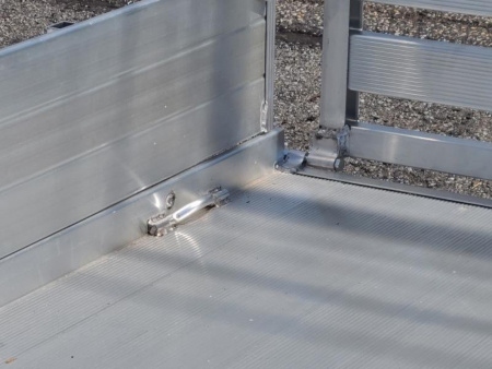 New 2026 Aluma 548ESA-S-TG Utility Trailer 12" Hi Sides