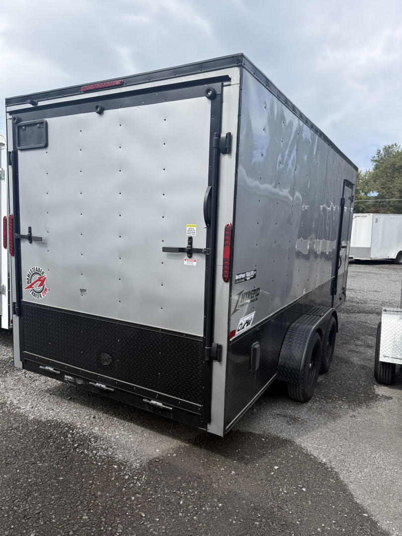 Used **USED** 2023 Homesteader 7x16 -V-Nose - OHV w/ Blackout - 7' Interior