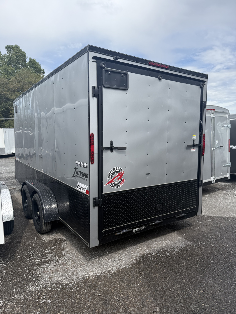 Used **USED** 2023 Homesteader 7x16 -V-Nose - OHV w/ Blackout - 7' Interior