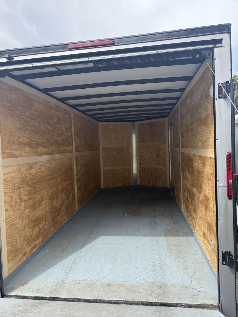 Used **USED** 2023 Homesteader 7x16 -V-Nose - OHV w/ Blackout - 7' Interior