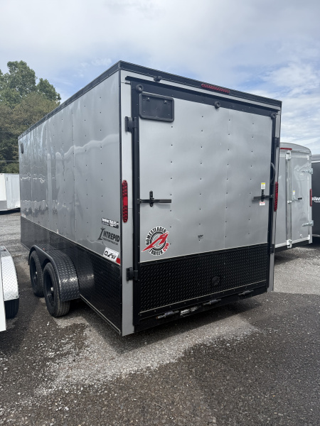 Used **USED** 2023 Homesteader 7x16 -V-Nose - OHV w/ Blackout - 7' Interior