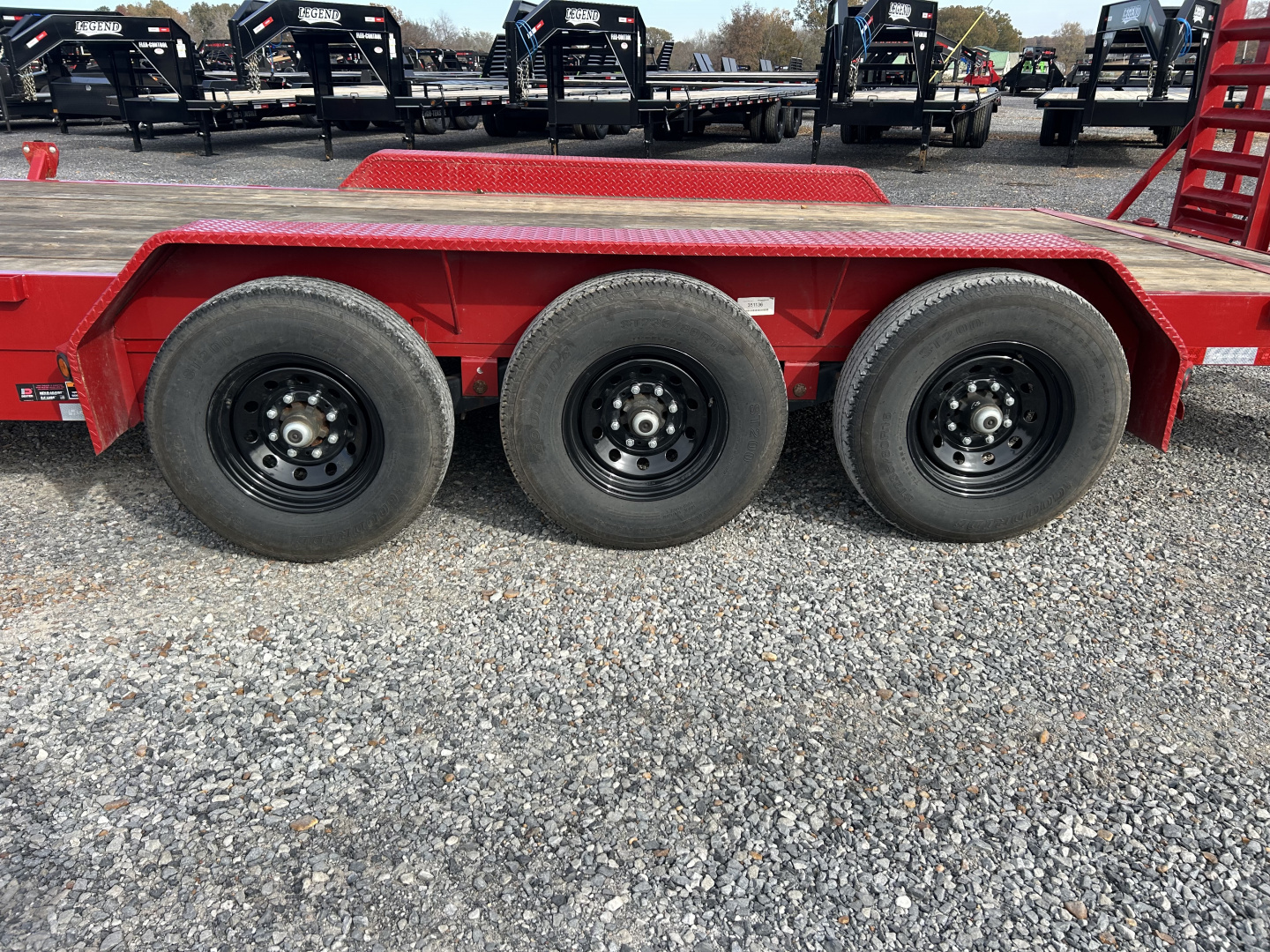 Used 2025 Load Trail 83"x22' 21k Equipment Trailer