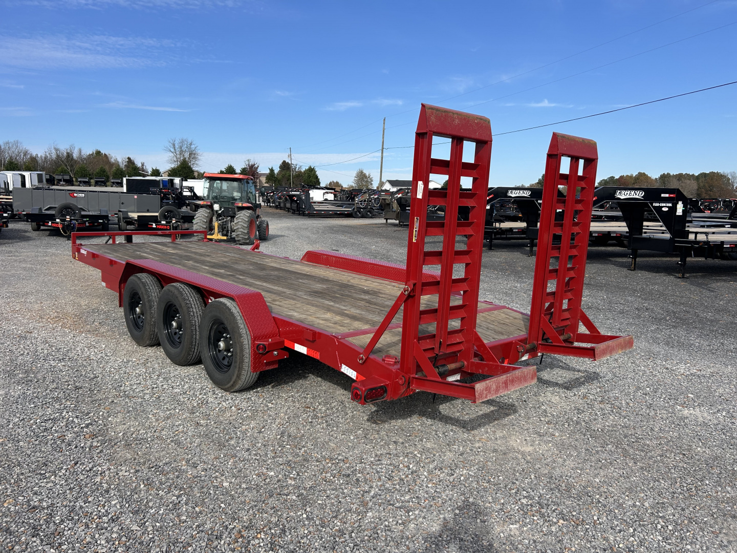 Used 2025 Load Trail 83"x22' 21k Equipment Trailer