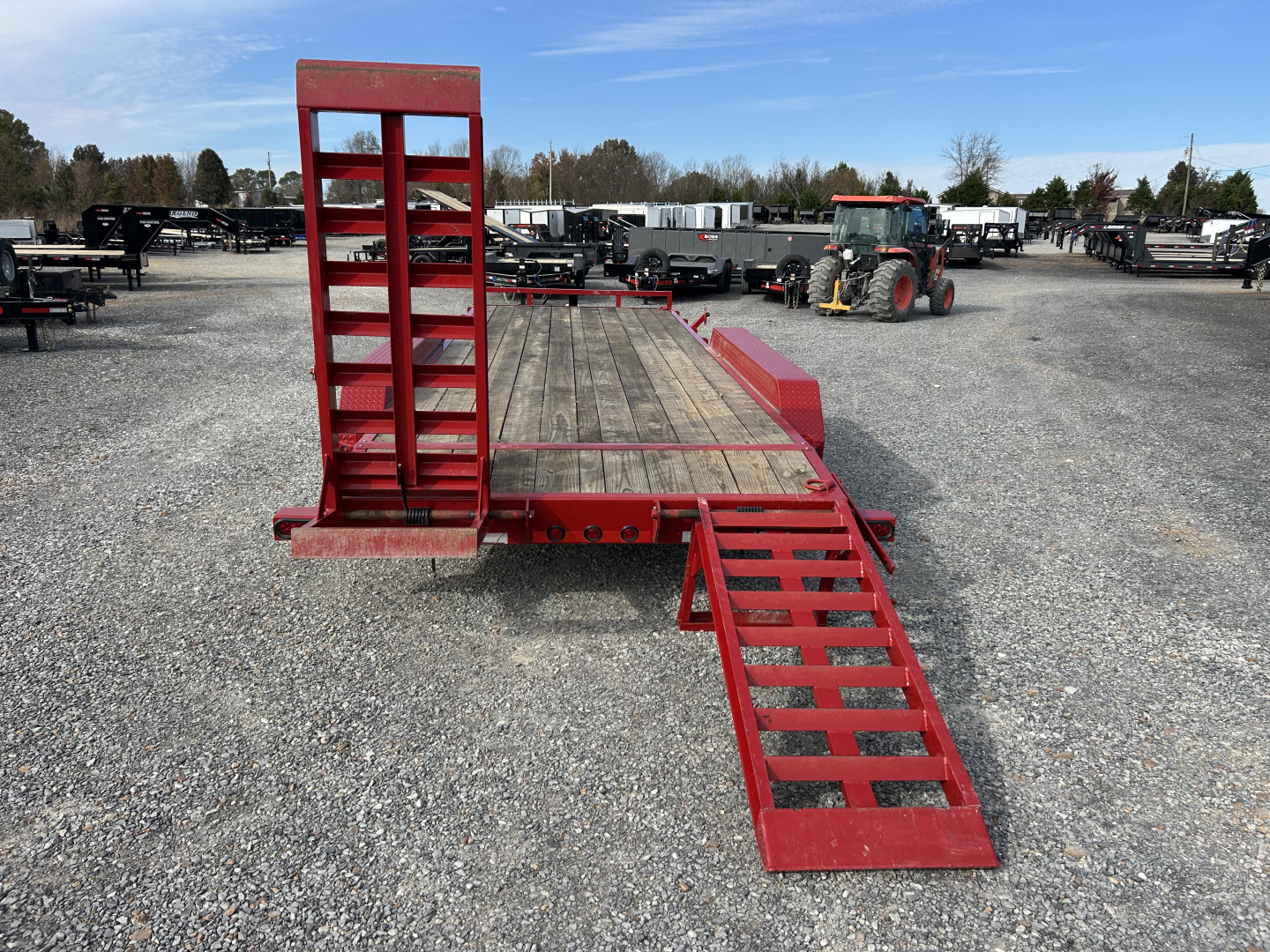 Used 2025 Load Trail 83"x22' 21k Equipment Trailer