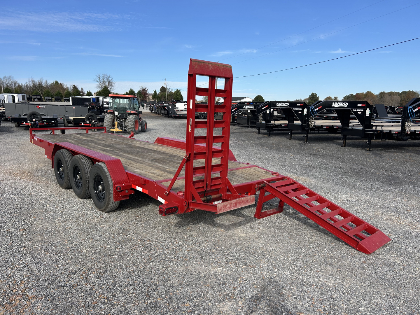 Used 2025 Load Trail 83"x22' 21k Equipment Trailer