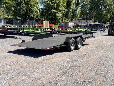 New 2026 Hawke Trailers 80" x 20' 10K GVWR Standard Power Tilt Trailer