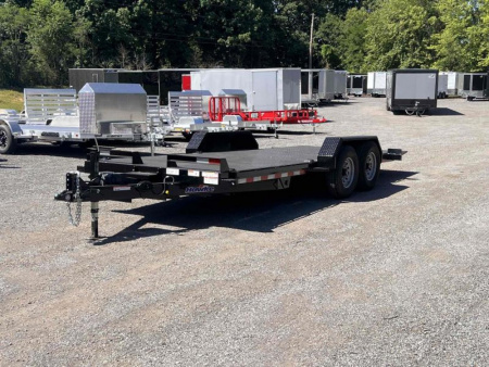 New 2026 Hawke Trailers 80" x 20' 12K GVWR Standard Power Tilt Trailer