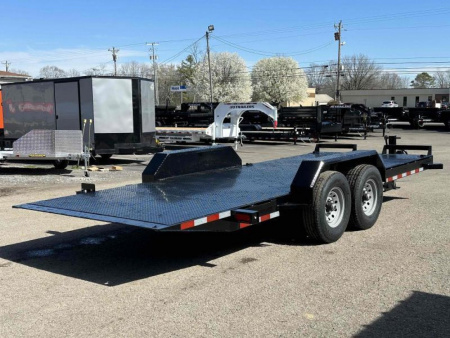 New 2026 Hawke Trailers 80" x 20' 15K GVWR HD Power Tilt Trailer