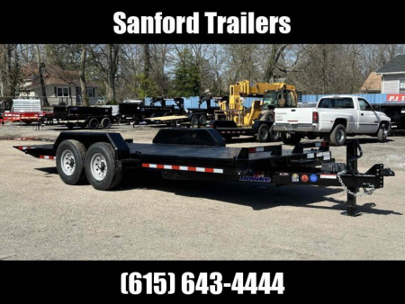 New 2026 Hawke Trailers 80  x 20' 15K GVWR HD Power Tilt Trailer