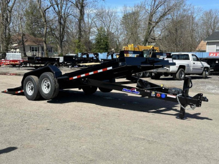 New 2026 Hawke Trailers 80" x 20' 15K GVWR HD Power Tilt Trailer