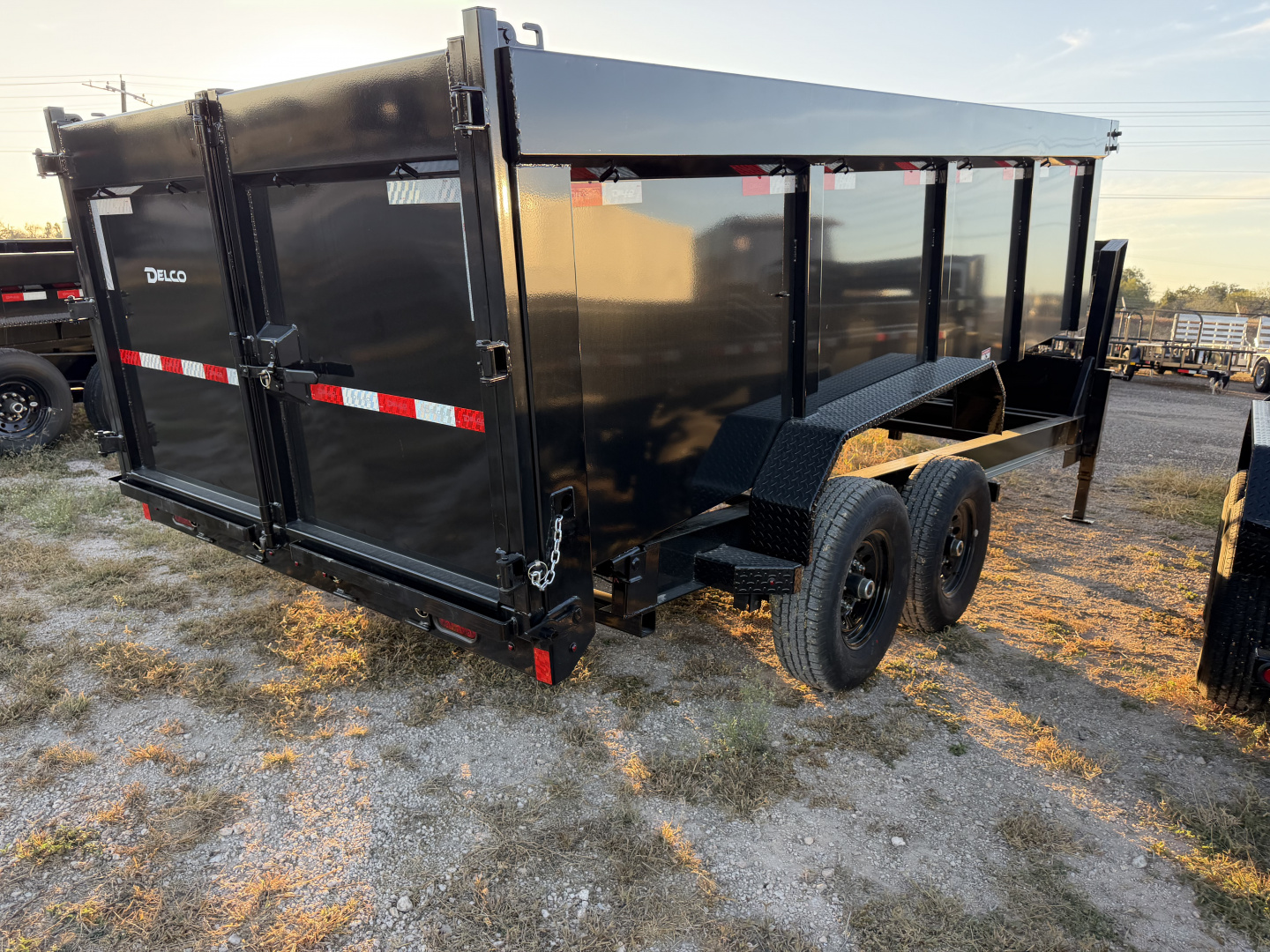 New 2026 Delco Trailers 83x16ft Gooseneck Dump Trailer