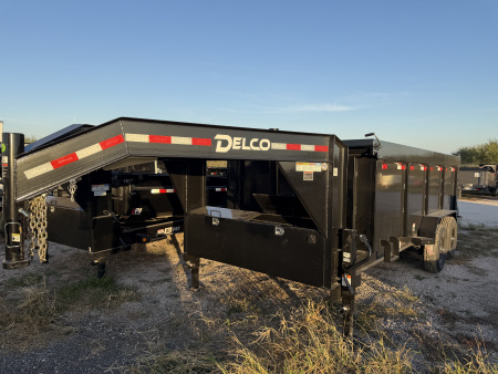 New 2026 Delco Trailers 83x16ft Gooseneck Dump Trailer
