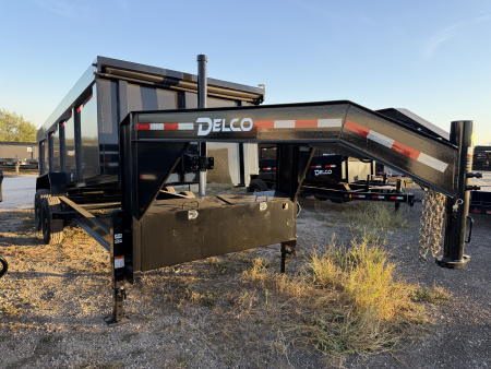 New 2026 Delco Trailers 83x16ft Gooseneck Dump Trailer