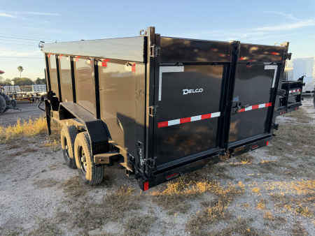 New 2026 Delco Trailers 83x16ft Gooseneck Dump Trailer