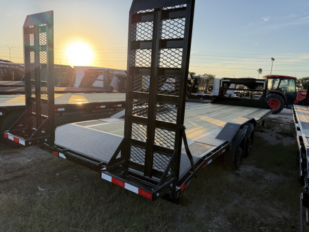 New 2026 Delco Trailers 102x26ft Gooseneck Equipment Trailer 20k
