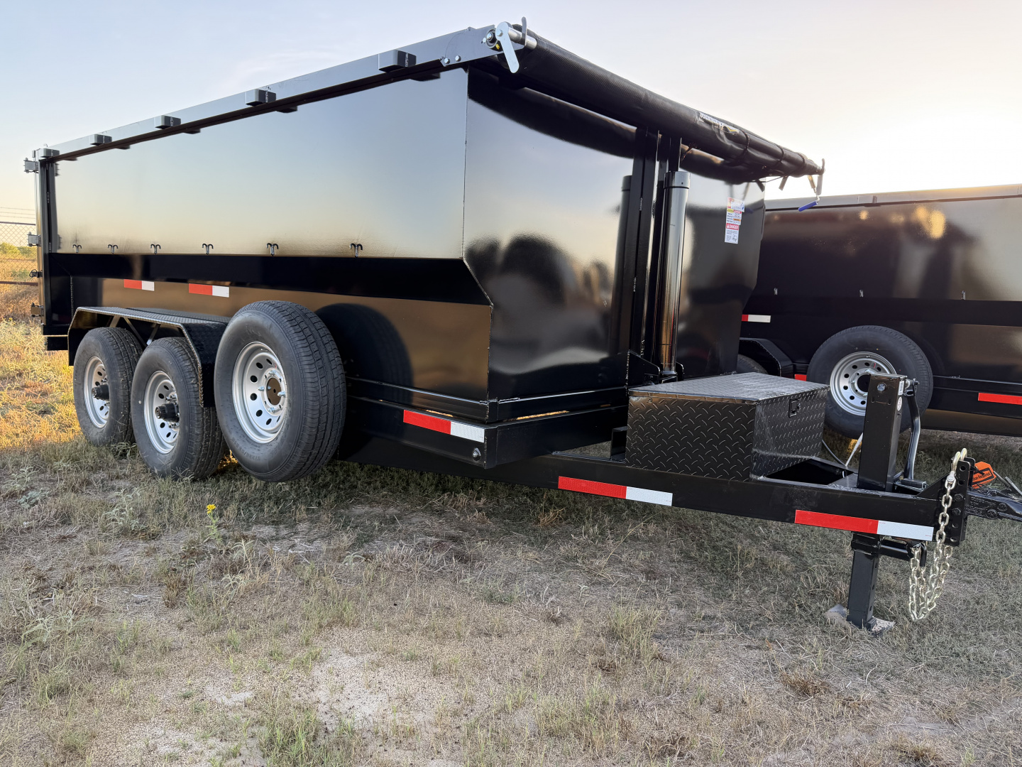 New 2026 Texas Pride Trailers 7x14ft Dump Trailer 16k