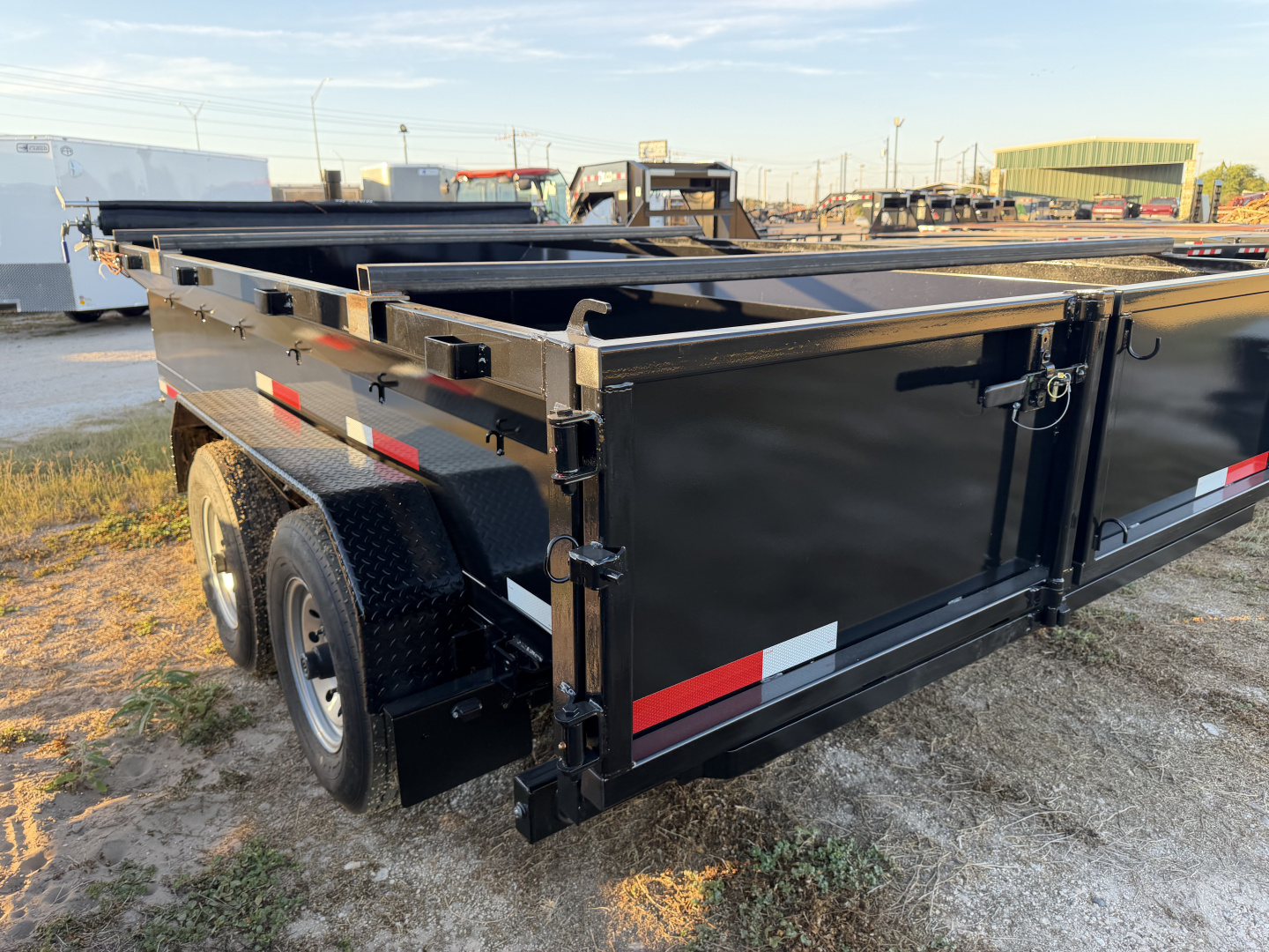 New 2026 Texas Pride Trailers 7x14ft Dump Trailer