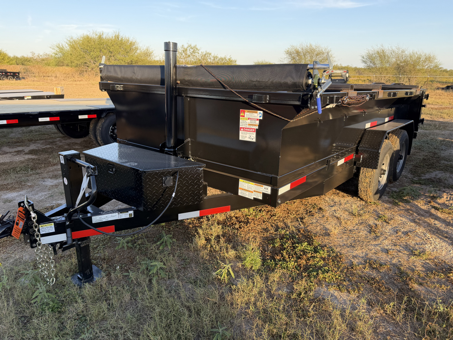 New 2026 Texas Pride Trailers 7x14ft Dump Trailer