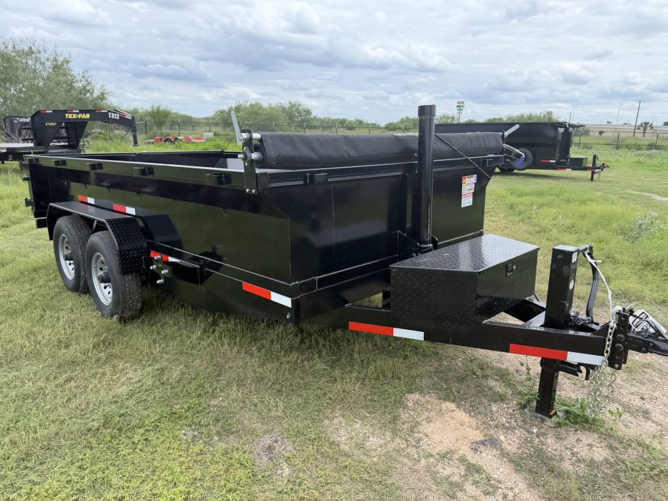 New 2026 Texas Pride Trailers 7x14ft Dump Trailer
