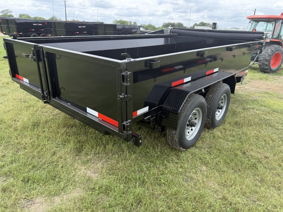 New 2026 Texas Pride Trailers 7x14ft Dump Trailer