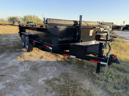 New 2026 Texas Pride Trailers 7x14ft Dump Trailer