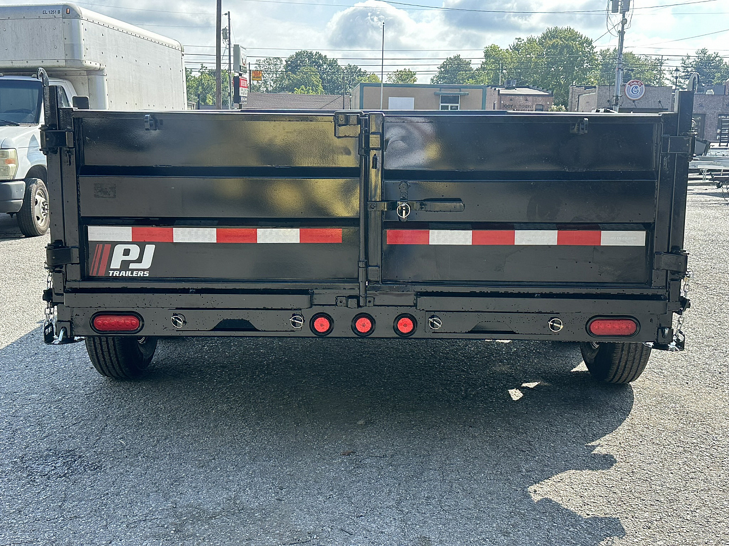 New 2026 PJ Trailers 83" x 14' Low-Pro Telescopic (DT1) 14K GVWR Dump Trailer