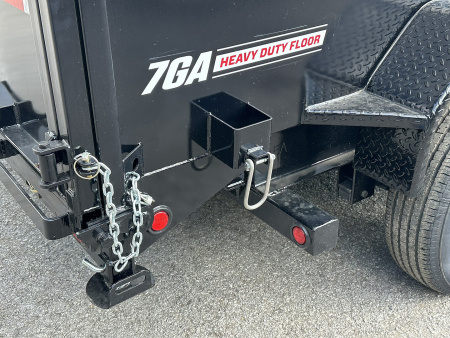 New 2026 PJ Trailers 83" x 14' Low-Pro High Side Telescopic (DT1) 14K GVWR Dump Trailer