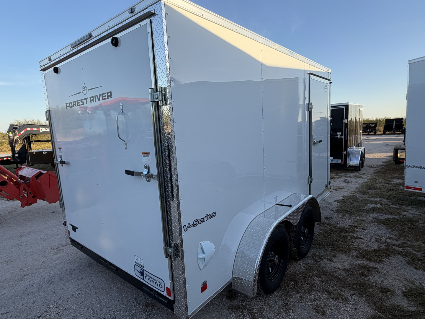 New 2026 Continental Cargo 7x12ft Cargo / Enclosed Trailer
