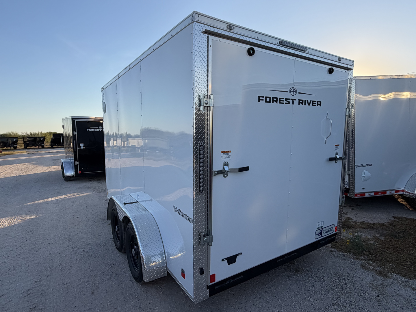 New 2026 Continental Cargo 7x12ft Cargo / Enclosed Trailer