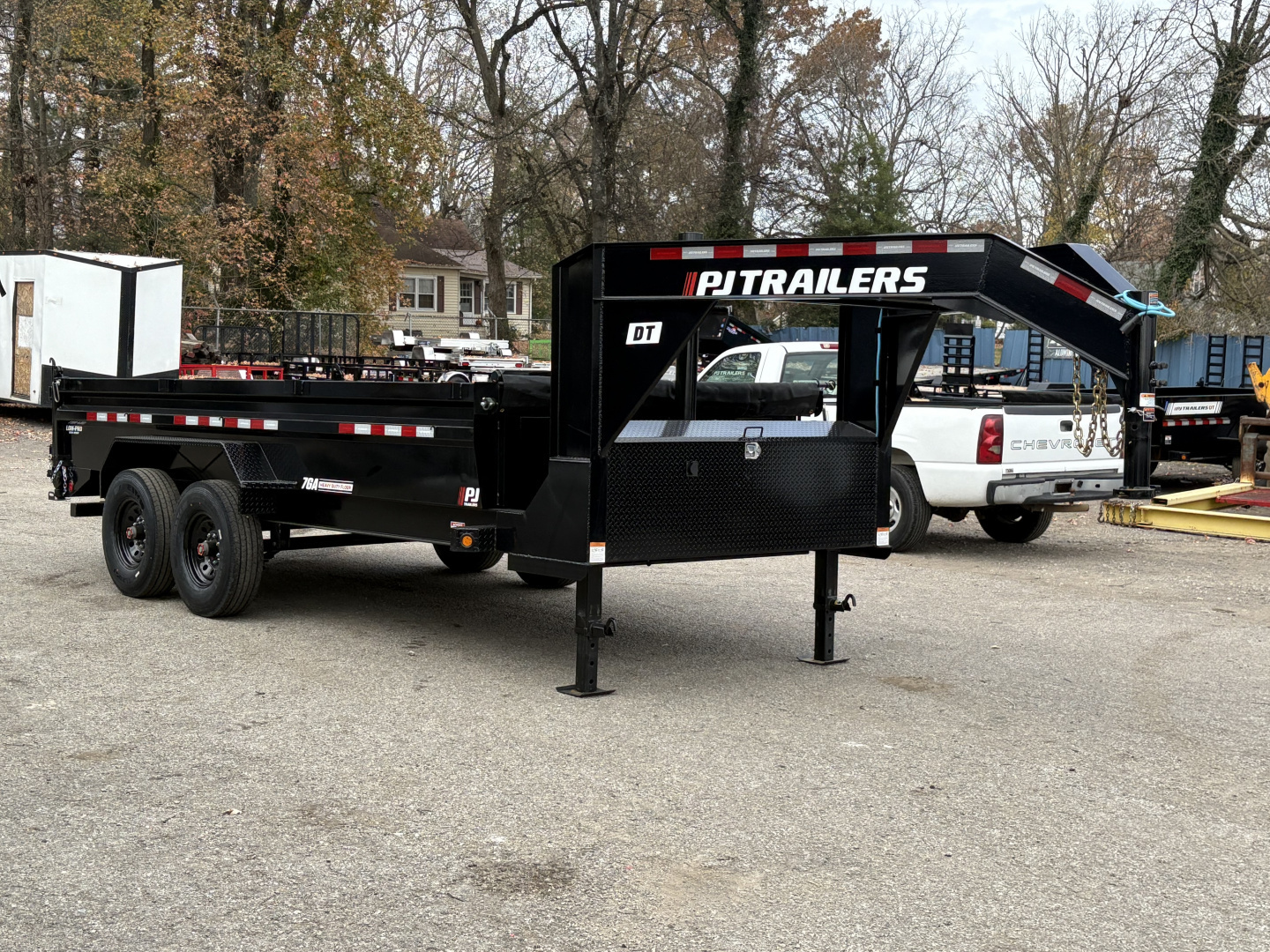 New 2026 PJ Trailers 83" x 16' Pro-Lift GN (DT) 16K GVWR Dump Trailer