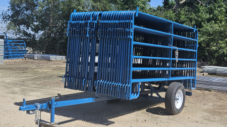 New 2025 Panel Trailer with 30 Panels - Farm / Ranch