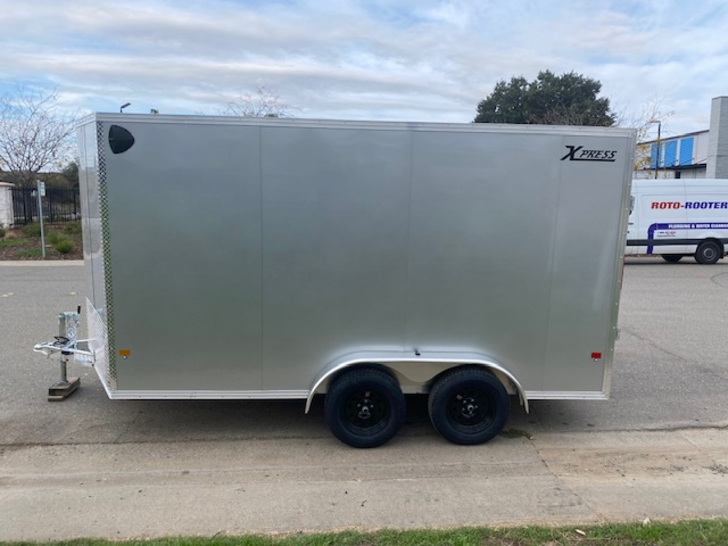 New 7.4X14-Tandem Axle 7K Enclosed Cargo