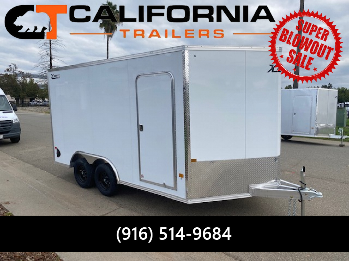 New 8.5X14 Tandem Axle 7k Enclosed Cargo