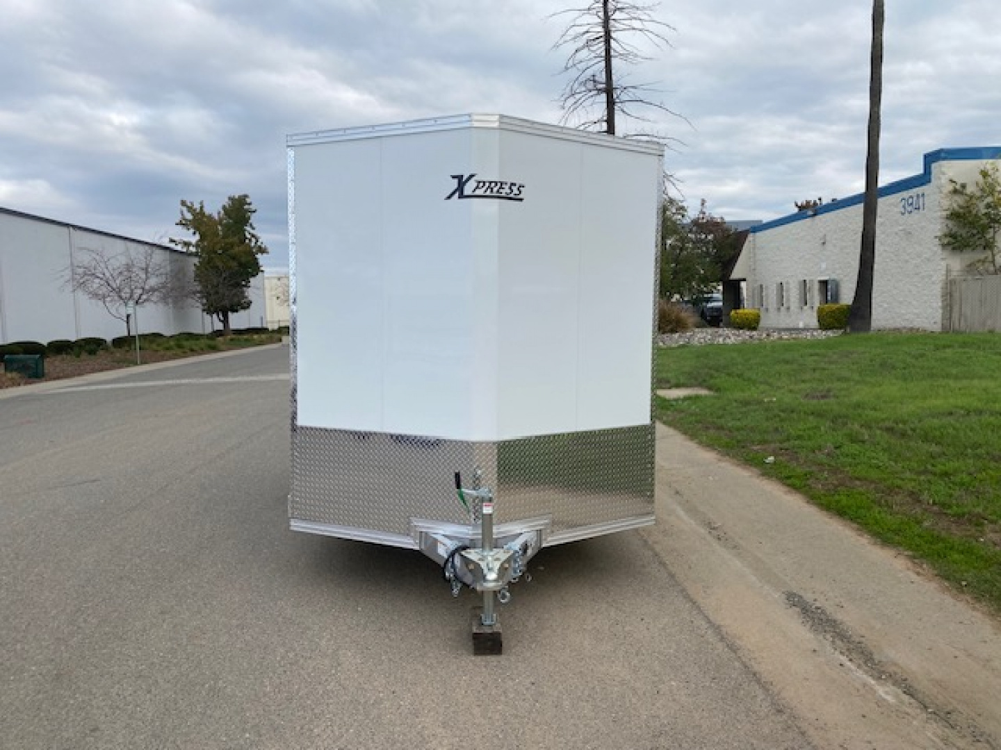 New 7.4X12 Single Axle 3.5K Cargo / Enclosed Trailer