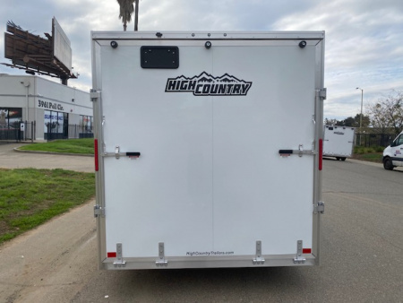 New 7.4X12 Single Axle 3.5K Cargo / Enclosed Trailer
