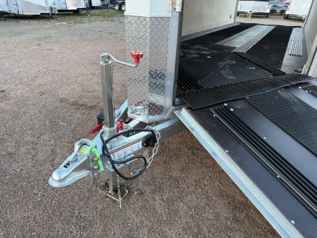 New 2026 Gator Canada 7 x 18' + 5' V Nose Snowmobile Trailer