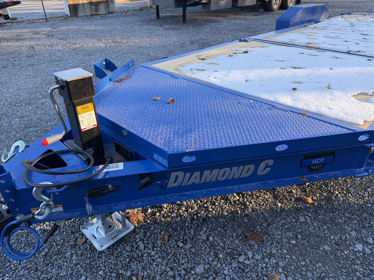 New 2026 Diamond C HDT207 Tilt Trailer 22’ PACESETTER EDITION 2 SPEED 15K JACK 3/16 FENDERS