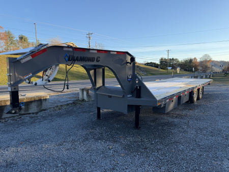 New 2026 Diamond C FMAX212 GOOSENECK TRAILER PACESETTER EDITION HYDRO DOVE & JACKS DISC BRAKES ALUMINUM OUTER RIMS